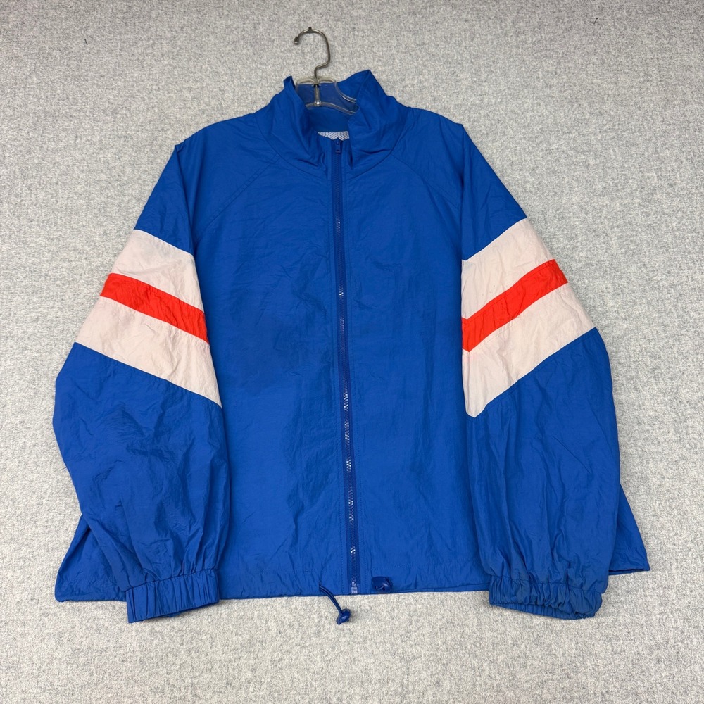 Wild Fable | Windbreaker Jacket | Size L | Blue | Colorblock Zip Up Mesh Lined